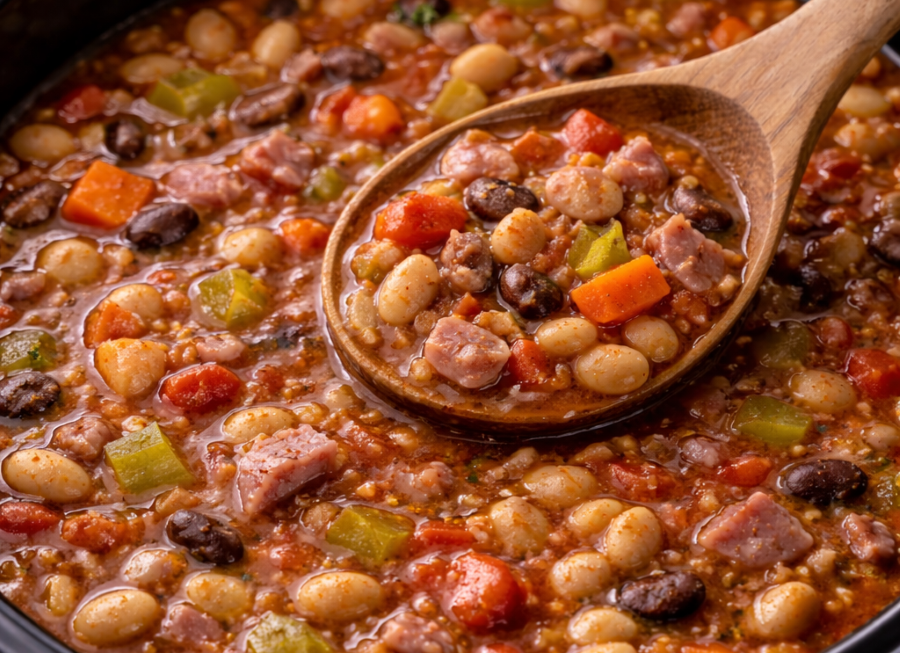 Slow Cooker Bean Soup
