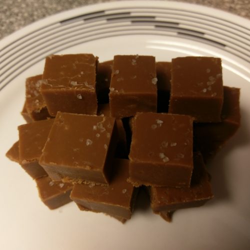 Salted Caramel Fudge - The Frugaler