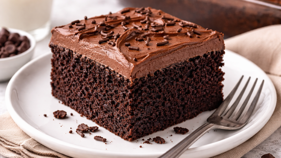Chocolate Mayonnaise Cake