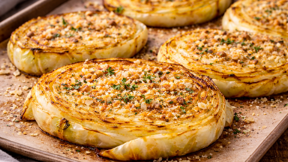Baked Cabbage Steaks