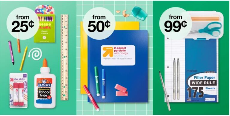 Target - School Supply Sale 2022 - The Frugaler