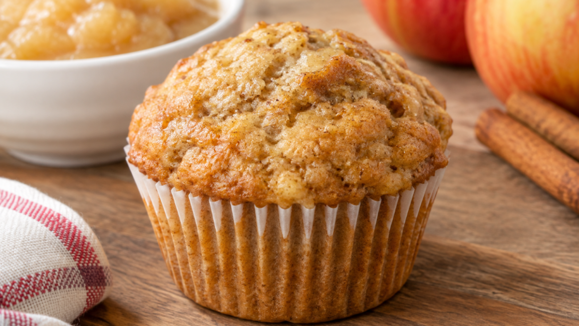 Applesauce Muffins