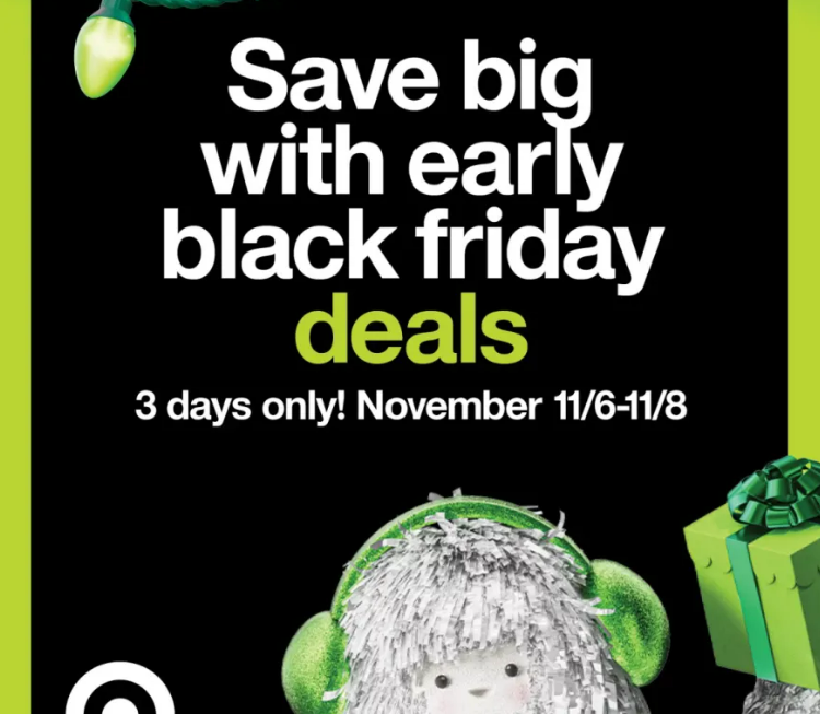 Target Early Black Friday 3-Day Event – 2025