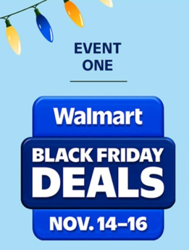 Walmart Early Black Friday 2025 – Event 1